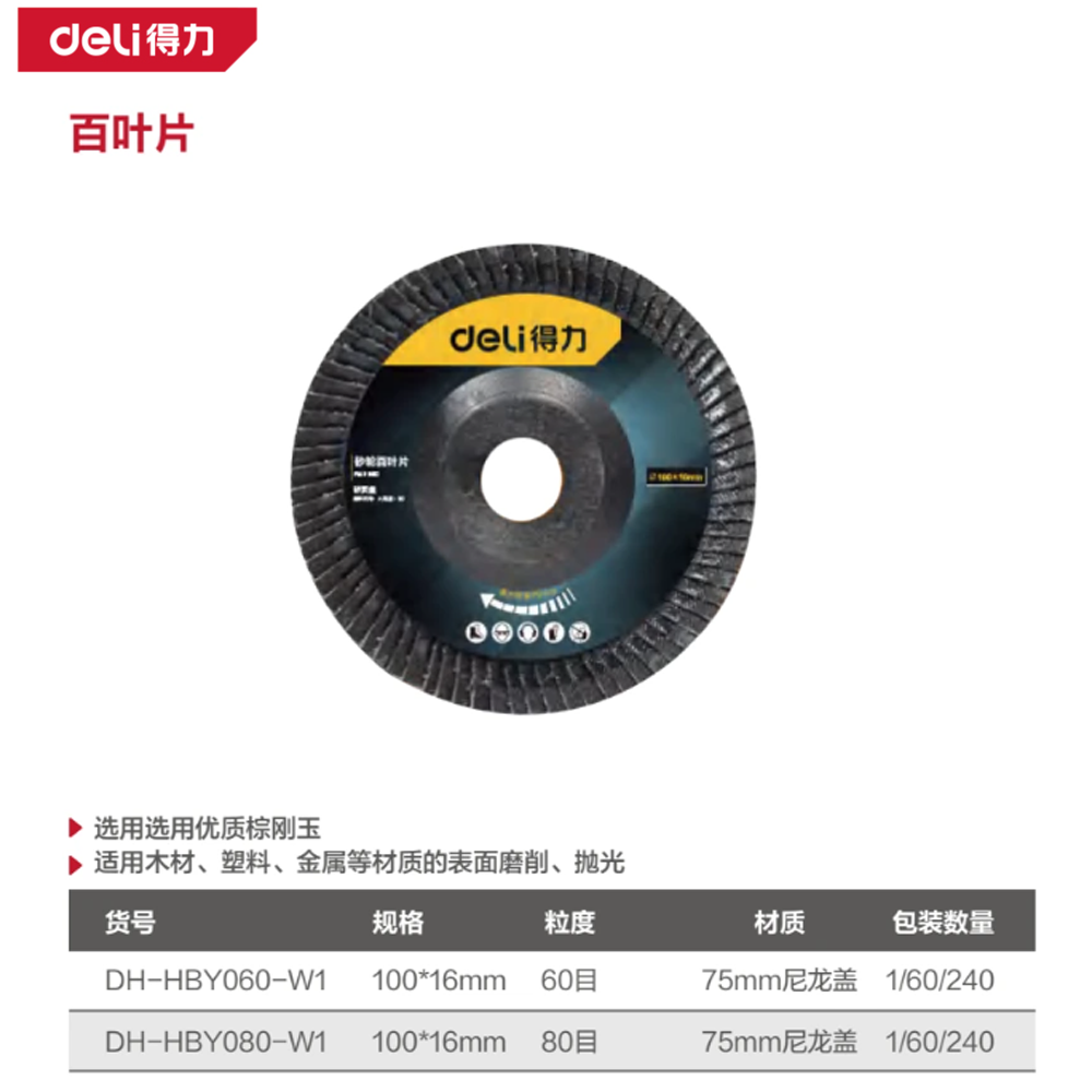 [DH-HBY060-W1] 百叶片75mm60目塑盖红砂(红)(片)