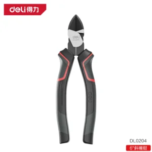 [DL0204] 工业级省力斜嘴钳6寸偏心省力(红)(把)