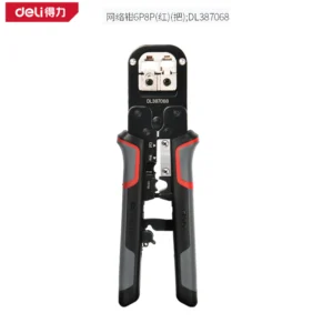 [DL387068] 网络钳6P8P(红)(把)