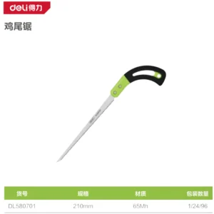 [DL580701] 鸡尾锯210mm65Mn(绿)(把)