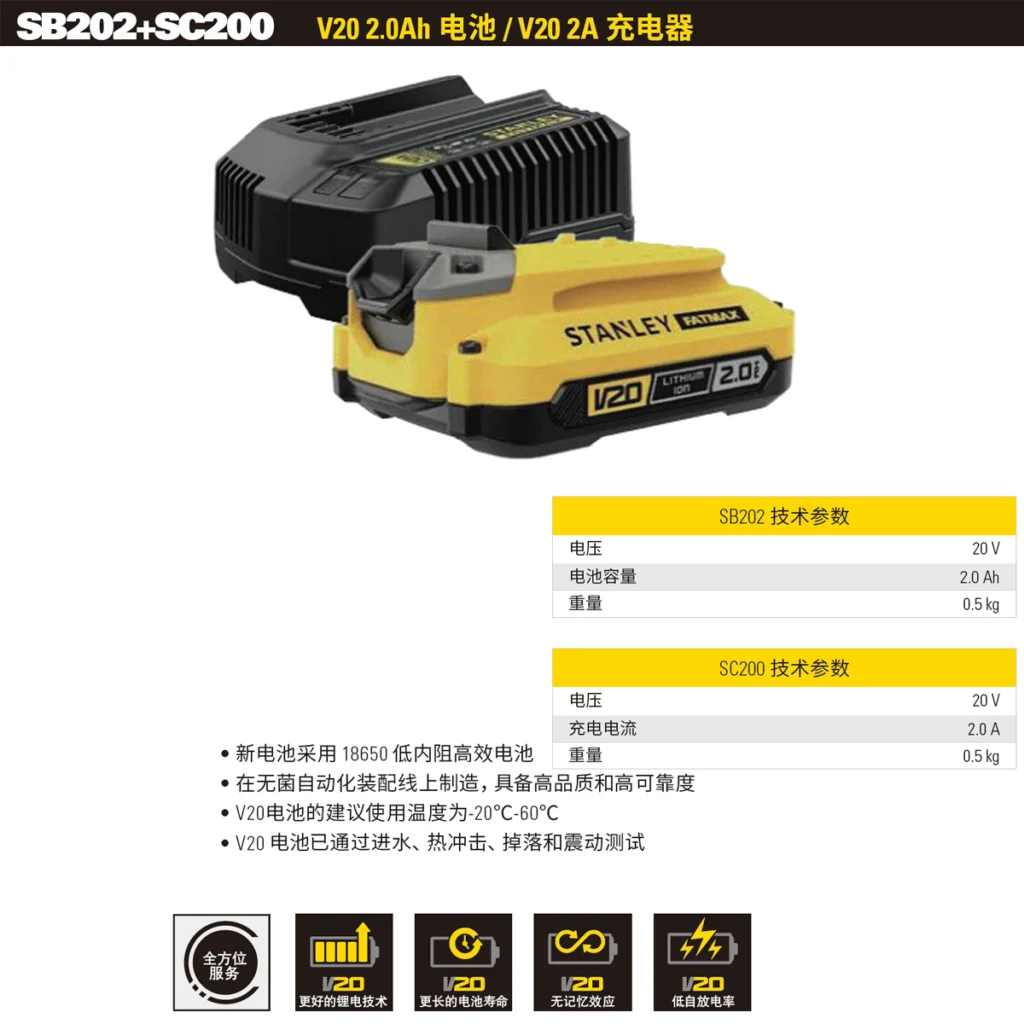 [SC200-A9] 20V 2A 充电器