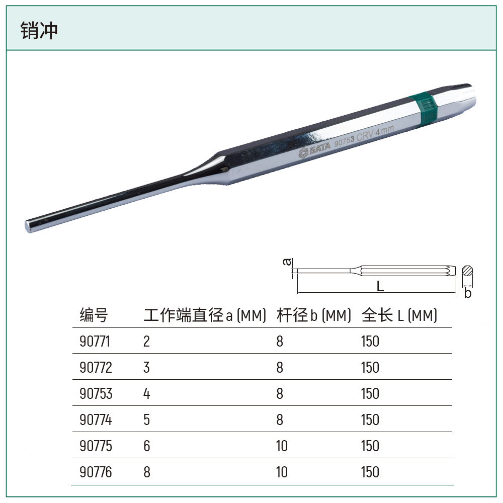 [90772] 销冲3x150MM
