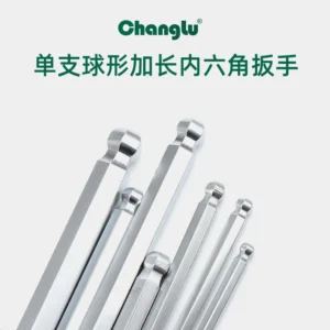 [CL-401718] 单支球形加长内六角扳手(Cr-V)18mm