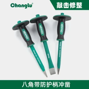 [CL-611801] 八角带防护柄尖凿16X300mm