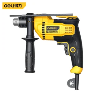 [DL-CZ13-W1] 得力工具交流冲击电钻600W/φ13(黄)(把)