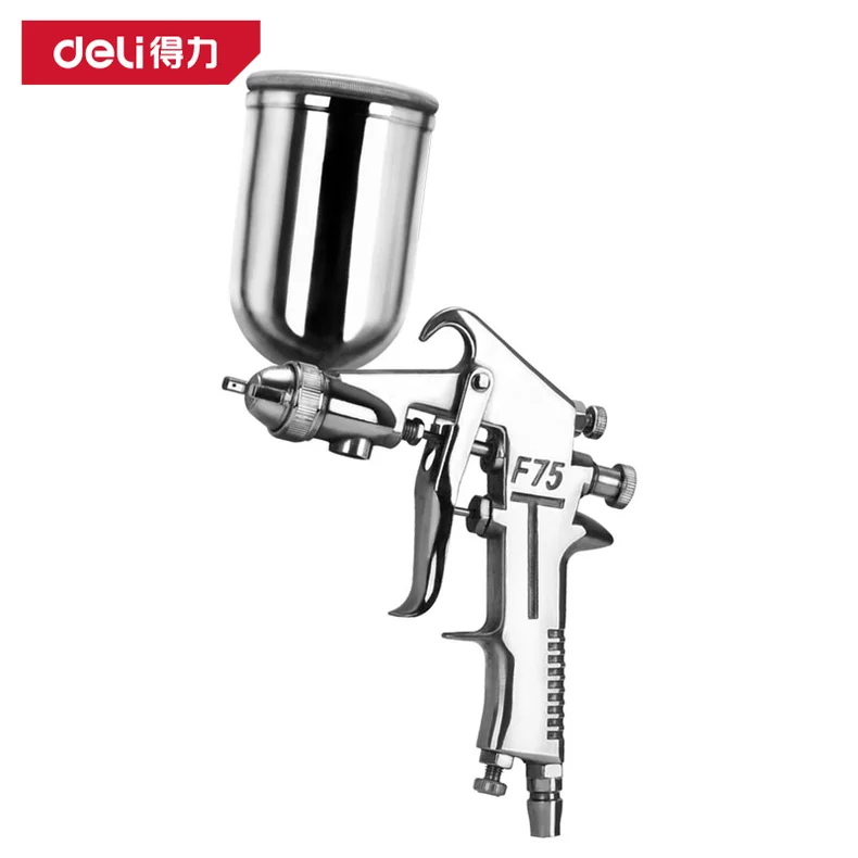 [DL-QPQ-F75G] 油漆喷枪1.5mm/上壶(银)(把)