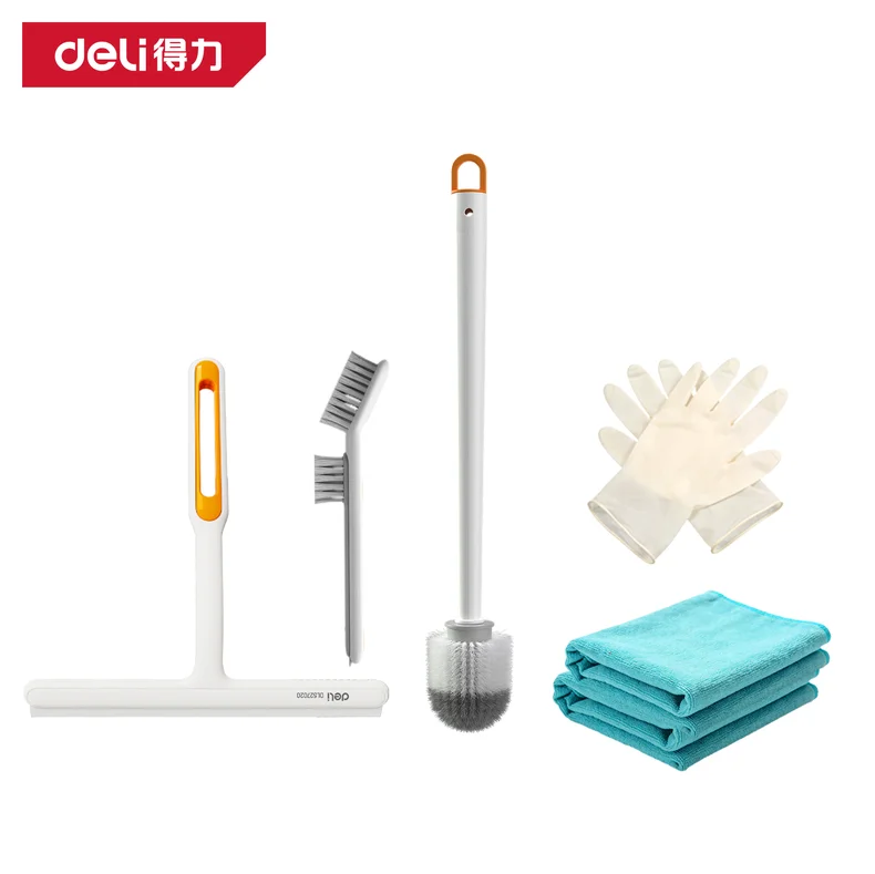 [DL-YKJ114] 全屋开荒清洁工具五件套(白)(盒)