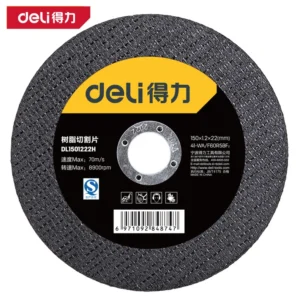 [DL1501222H] 树脂切割片150mm(黑)(张)
