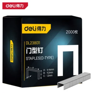 [DL238011] 门型钉8x11.2x1.2mm2000枚(银)(盒)