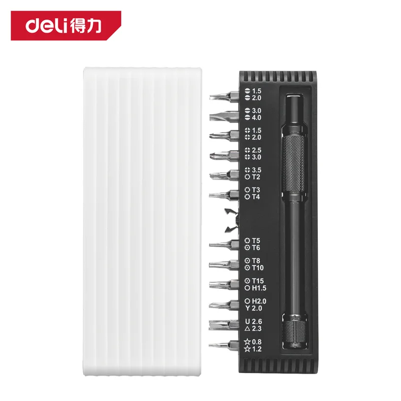 [DL240025A] 精密螺丝刀25件套电子维修(白)(套)[售完取消]