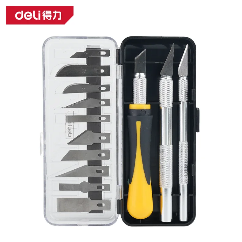 [DL359016] 雕刻刀16PC(黄)(套)