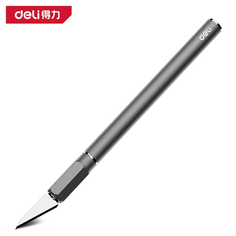 [DL359201A] 重型雕刻刀156mm盒装尾部带磁性(灰)(盒)