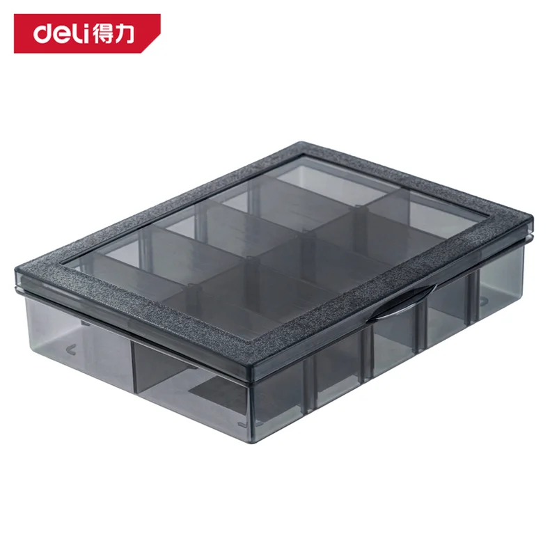 [DL432301] 零件盒13.5x10.5x3cm10格(黑)(只)