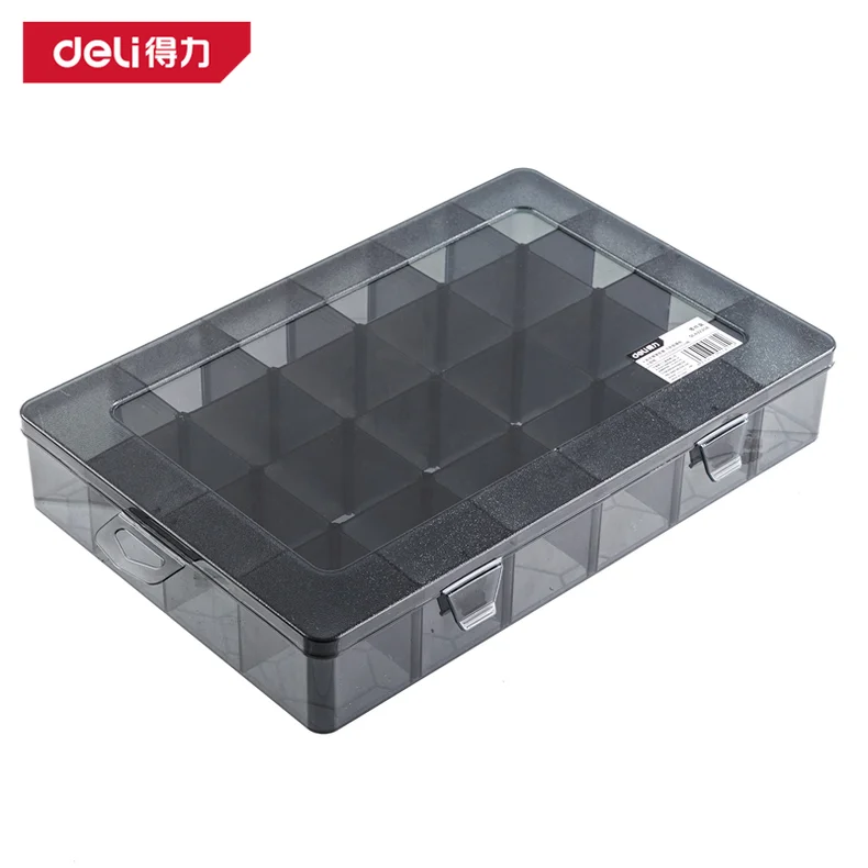 [DL432308] 零件盒33.5x23x6cm24格(黑)(只)