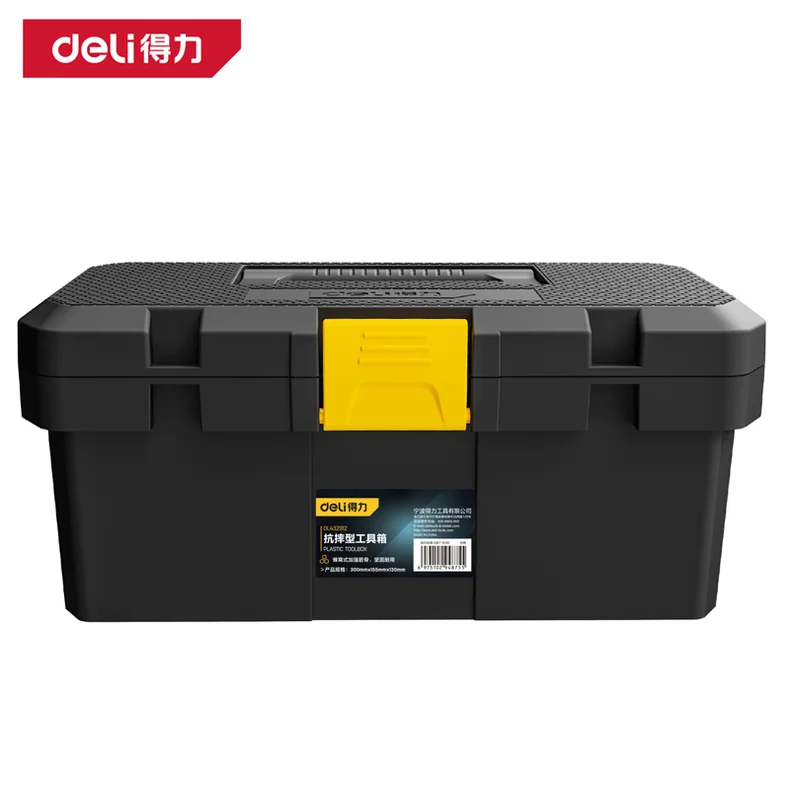 [DL432912] 抗摔型工具箱12寸(黄)(只)