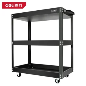 [DL433023] 加强型三层工具车75x35x76cm(黑)(台)