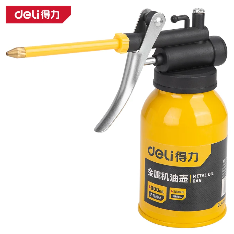[DL468300] 软管金属机油壶300ml(黄)(个)