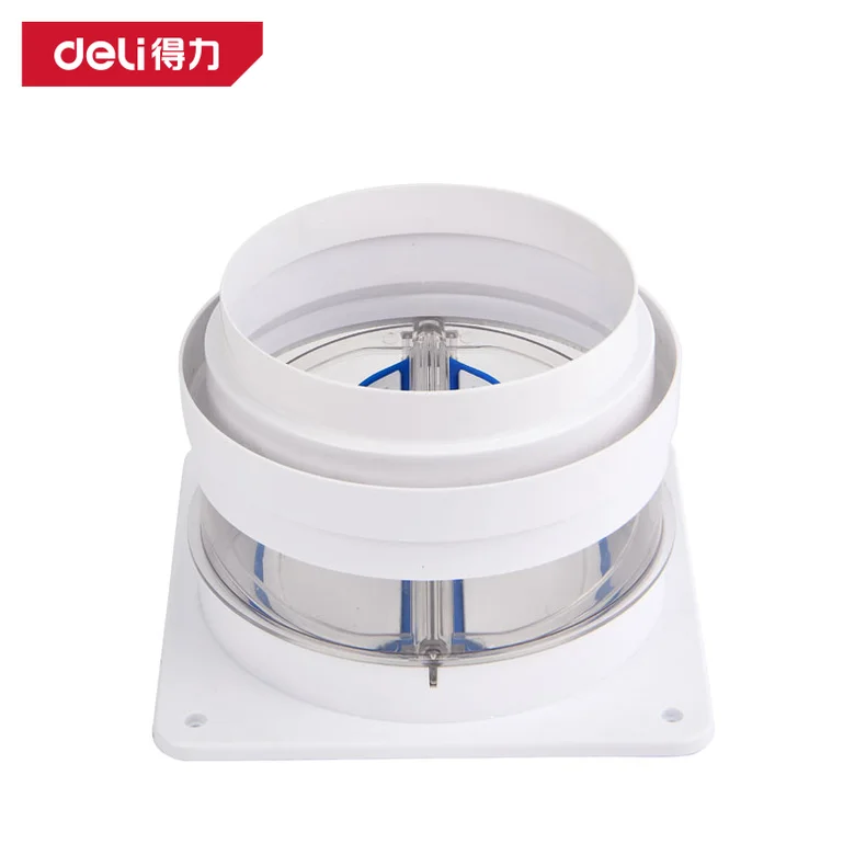 [DL507001] 厨房烟道全密封防味阀150-190mm(白)(个)