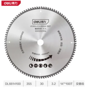 [DL6614100] 合金钢圆锯片14寸100齿(银)(片)