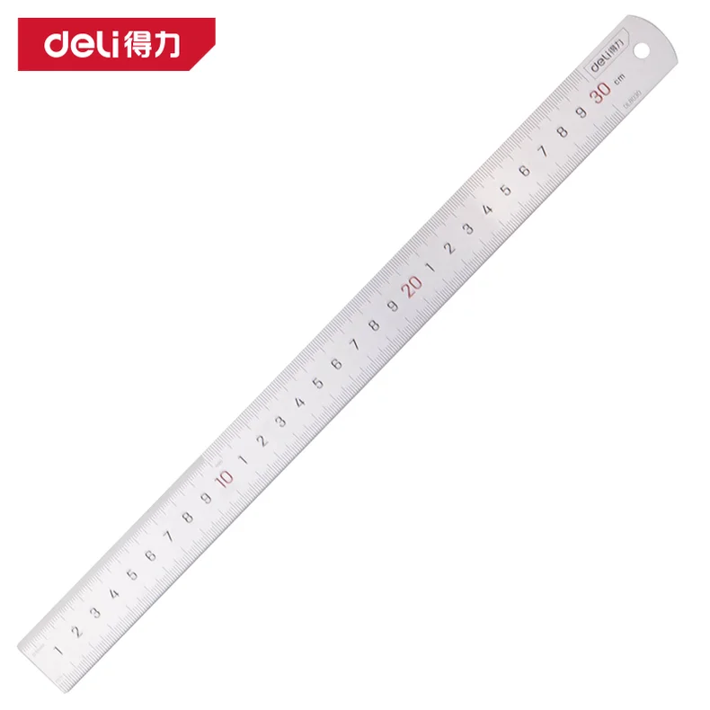 [DL8030] 钢直尺300mm(银)(把)