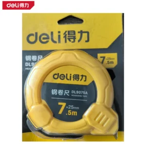 [DL9075A] 纸卡泡壳装钢卷尺7.5mx25mm(退市)