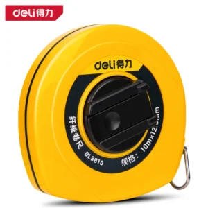 [DL9810] 盒式皮卷尺10mx12.5mm(黄)(把)