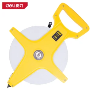 [DL98100] 架式皮卷尺100mx12.5mm塑壳(黄)(把)