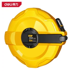[DL9850] 盒式皮卷尺50mx12.5mm(黄)(把)