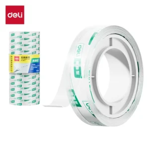 [WJ-30011] 得力30011易撕型文具胶带12mm*14y*38um(高透)(12卷/筒)