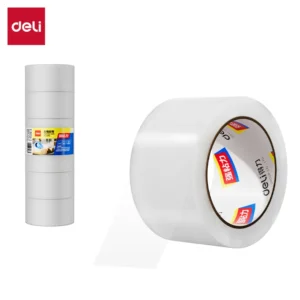 [WJ-30333-1] (退市)得力30333封箱胶带60mm*100y*45um(1卷)(普透)