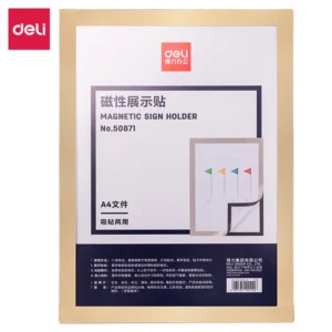 [WJ-50871-金] 得力50871磁性展示帖(金色)(张)