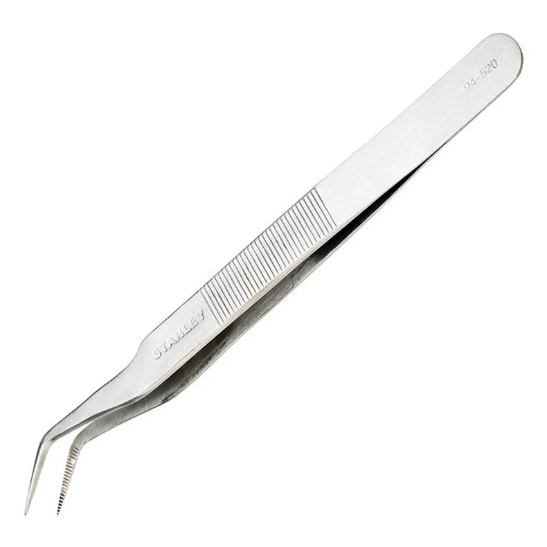 [94-520-23] 弯头防滑长镊子170mm