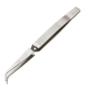 [94-526-23] 弯头反弹镊子140mm