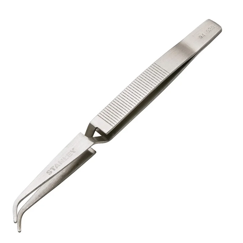 [94-526-23] 弯头反弹镊子140mm