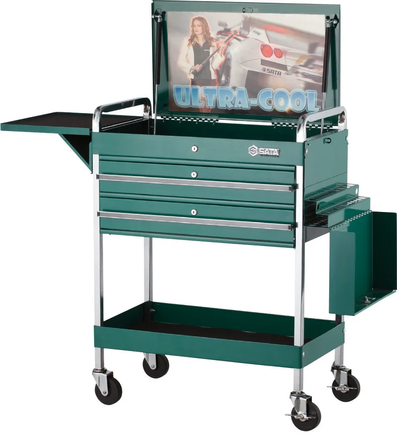 [95118] 超炫双抽屉工具车