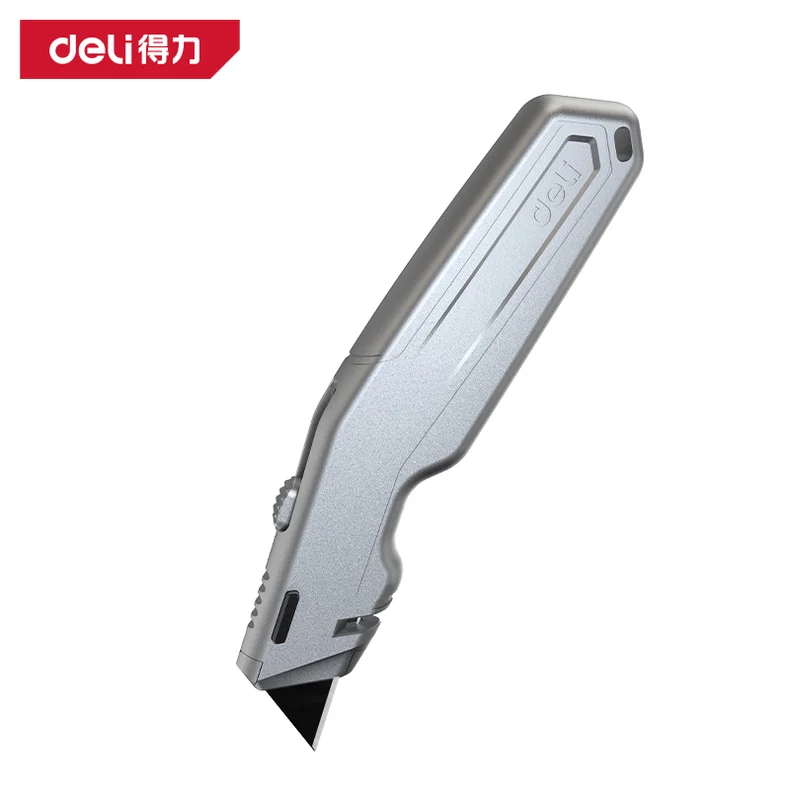 [DL4260] 工业级铝合金实用割刀SK2T型黑刃(银)(把)
