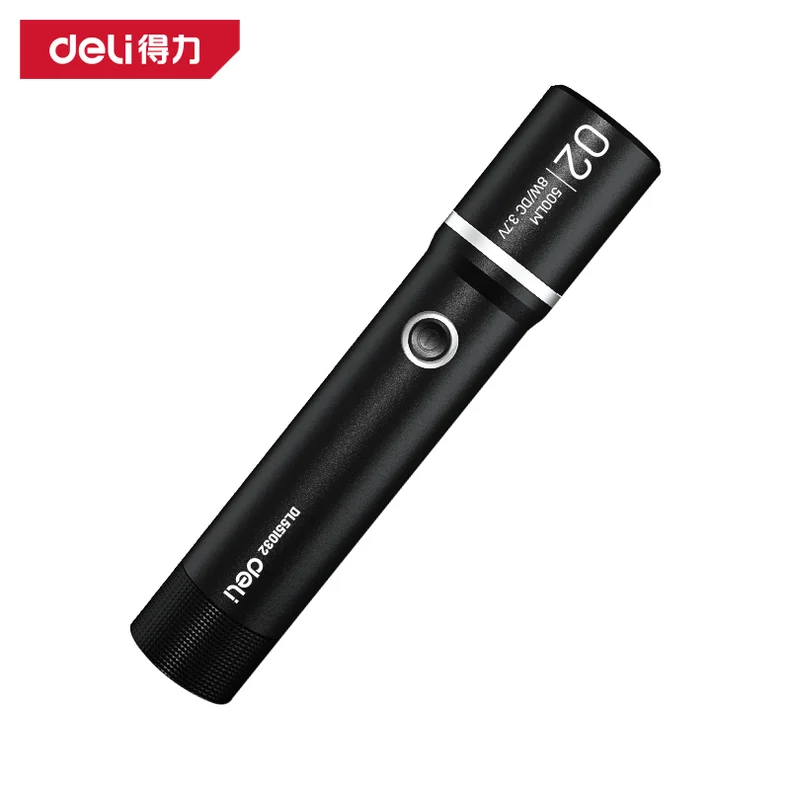 [DL551032] 居家手电筒500lm2000mAh(黑)(个)