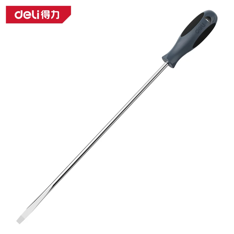 [DL6483001] 防滑柄一字螺丝批8x300mmS2(灰)(把)