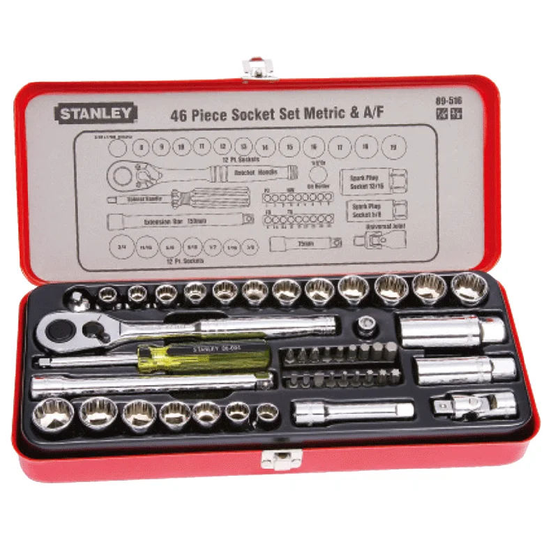 [89-516-22] 46件套6.3MM,10MM系列公英制组套