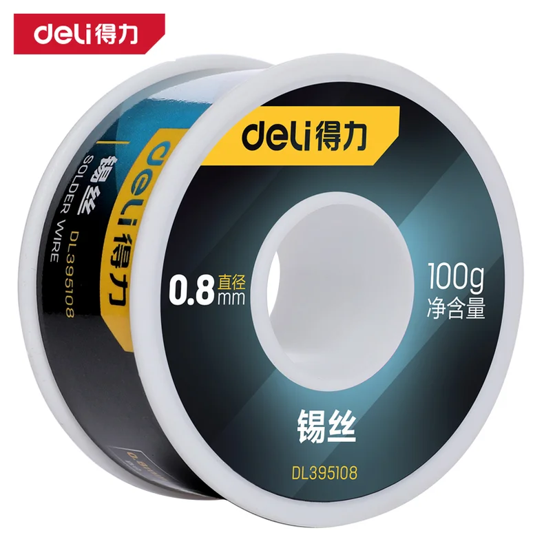 [DL395108] 锡丝0.8mm 100g63%含锡量(银)(卷)