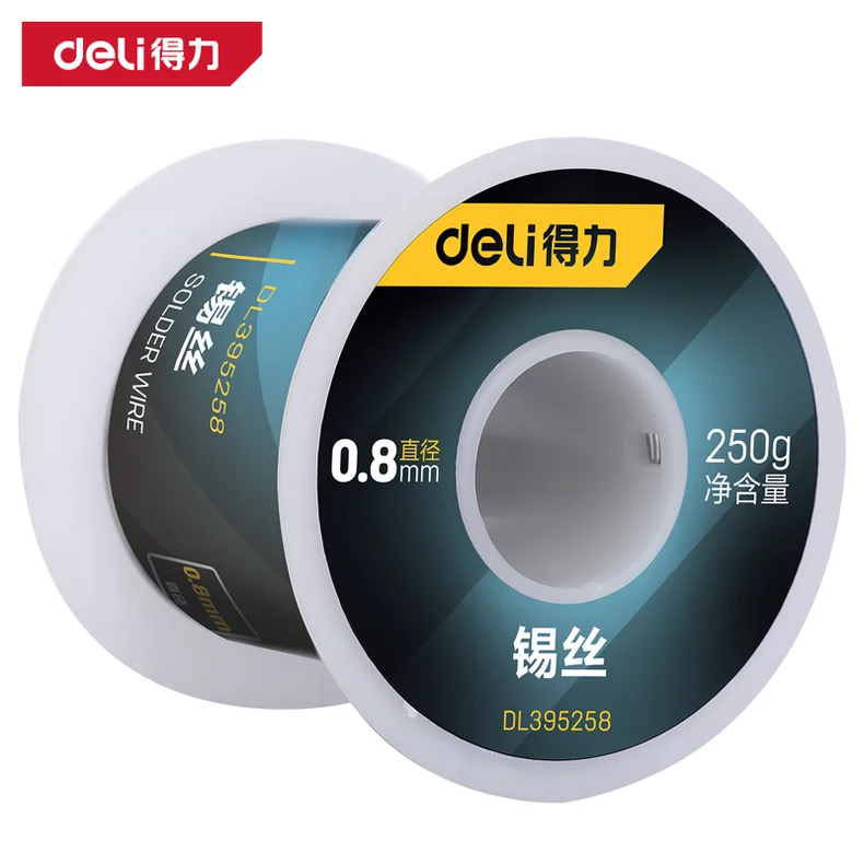 [DL395258] 锡丝0.8mm 250g63%含锡量(银)(卷)