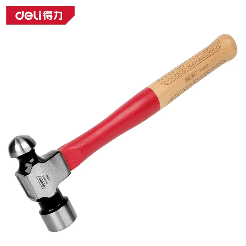 [DL443132Z] 专业级木柄圆头锤32oz(红)(把)