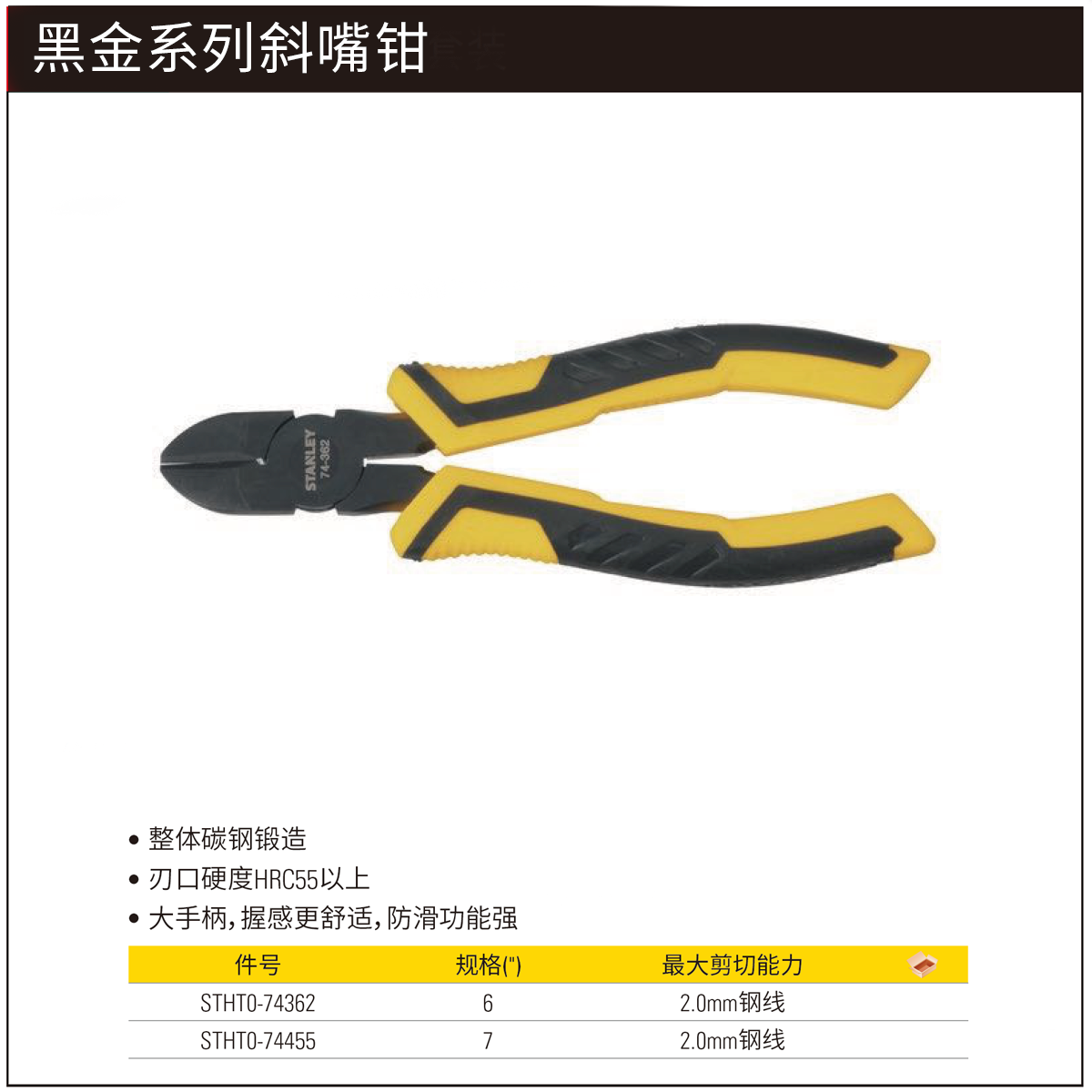 [STHT0-74362] 斜嘴钳6“