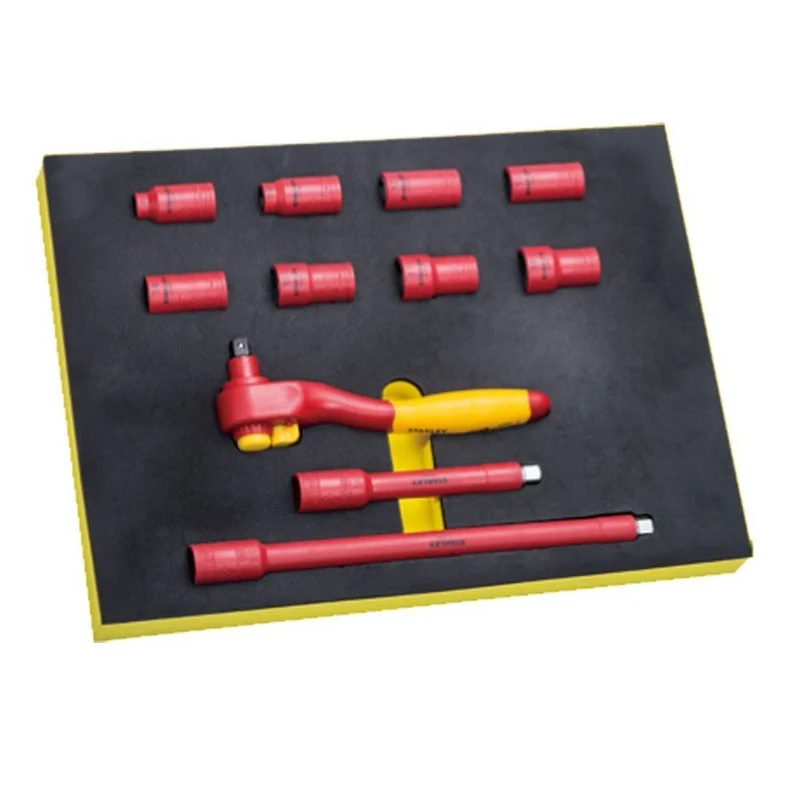 [STMT77887-23] 11件套 10MM VDE绝缘套筒扳手组套
