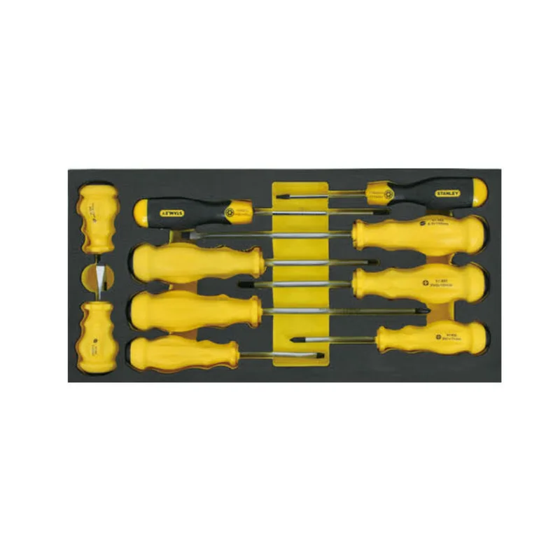 STANLEY/史丹利 EVA工具托组套-10件螺丝刀 90-033-23