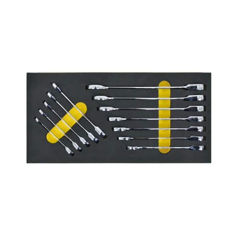 STANLEY/史丹利 EVA工具托组套-12件棘开两用快扳 90-036-23