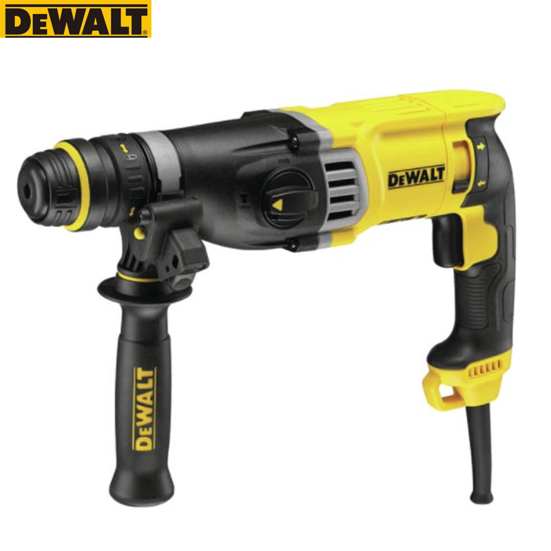 得伟/dewalt 2KG 28mm 3模四坑电锤 快换夹头 D25144K-A9
