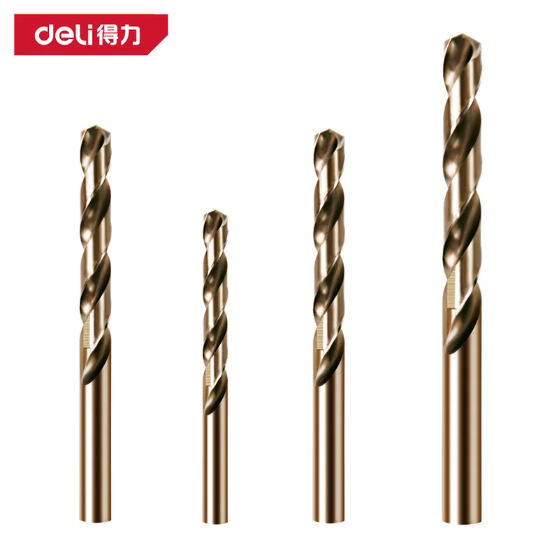 得力/deli 直柄麻花钻1mmHSSCO(黄)(支) DH-MH034010G
