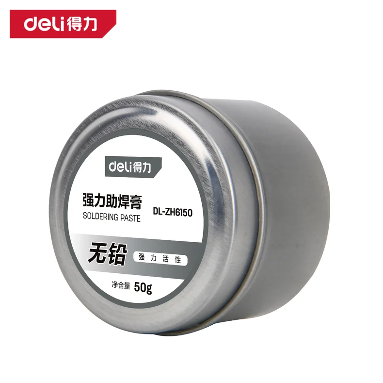 得力/deli 强力助焊膏50g无铅(银)(盒) DL-ZH6150