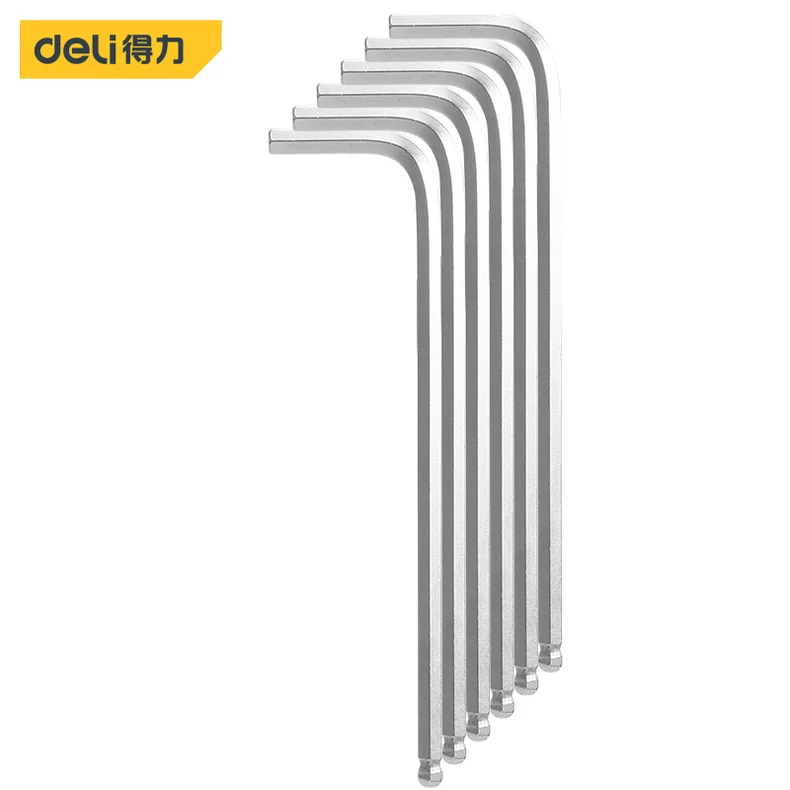 得力/deli 雾面长型球头内六角4mm(退市) DL2025